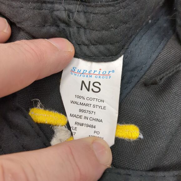 Walmart Slideback Hat Black OSFA Adjustable Embroidered Superior Uniform Group - Picture 8 of 8